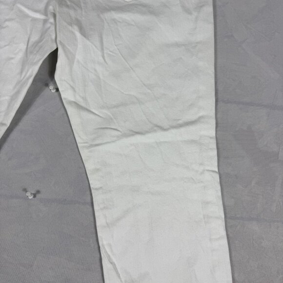 Tommy Hilfiger Boyfriend Jeans Womens White Denim 5-Pocket Modern Style Size 14 - Picture 6 of 16